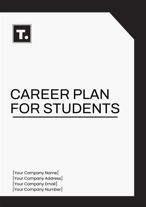 Free Career Plan Templates And Examples Edit Online And Download