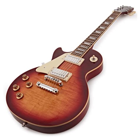 Epiphone Les Paul Standard 50s Left Hand Heritage Cherry Sunburst Eils5lhsnh1 Chitarre Mancine