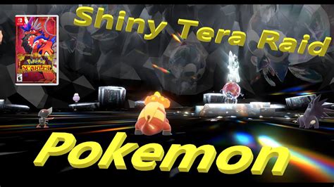 Shiny Tera Raid Pokémon Scarlet Violet YouTube