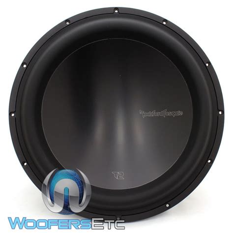 Rockford Fosgate T D Inch Watts Rms Dual Ohm T Power