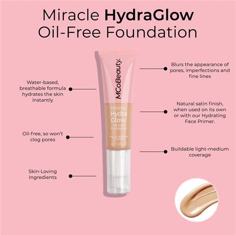 Buy Mcobeauty Miracle Hydro Glow Oil Free Foundation Classic Ivory