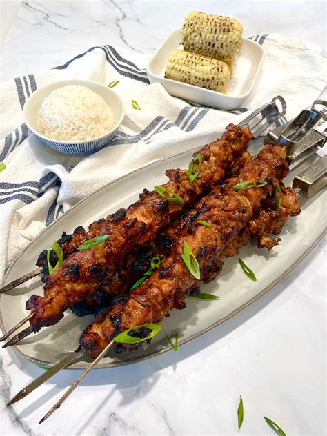 The Best Juicy BBQ Chicken Skewers The Savory Chopstick