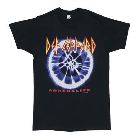 Vintage 1992 Def Leppard Adrenalize Tour Shirt Wyco Vintage