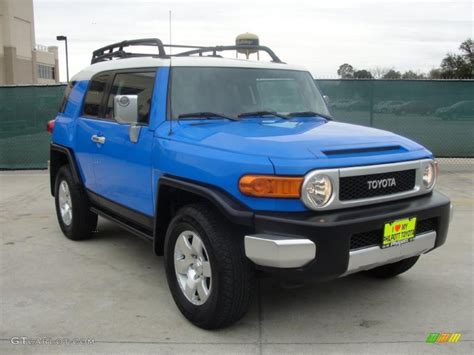 2007 Voodoo Blue Toyota Fj Cruiser 4wd 44735535 Photo 50 Car Color Galleries