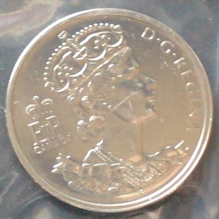 Kanada 50 Cents 2002 S 443 E N Galv Elizabeth II Staatswappen