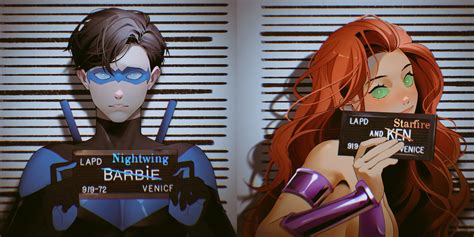 [fan Art] Nightwing And Starfire By Toastcat R Dccomics