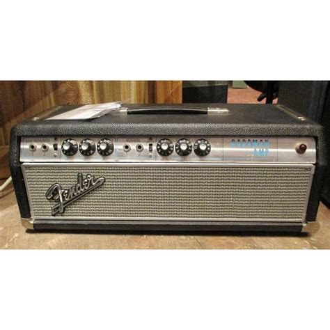 Vintage Fender 1967 Bassman Head Tube Guitar Head Musician S Friend