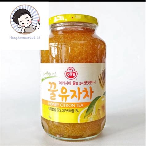 Jual Ottogi Korean Honey Citron Tea Teh Madu Korea Kg Shopee Indonesia