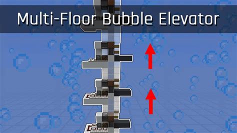 Minecraft Multi Floor Water Elevator Floor Roma