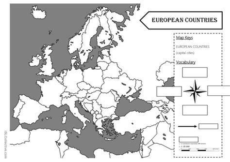 Map Of European Countries English ESL Worksheets Pdf Doc