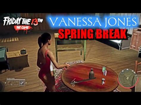 Friday The Th The Game Vanessa Jones Spring Break Dlc Gameplay Youtube