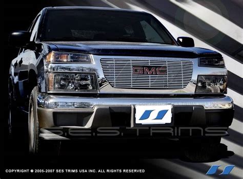 Gmc Canyon Ses Trim Billet Grille Chrome Plated Stainless Steel