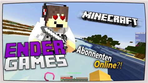 Minecraft Ender Games I Abonnenten Online I Hd Fps By Br Ver