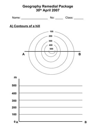 Draw Contours Worksheet PPT Worksheets Library