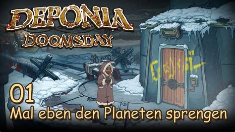 Deponia Doomsday 01 Mal Eben Den Planeten Sprengen Twitch Gameplay