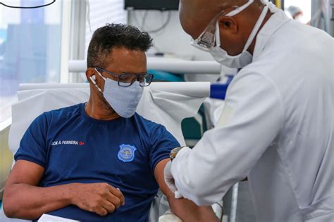 Guarda Municipal Recebe Posto De Coleta De Sangue At Sexta