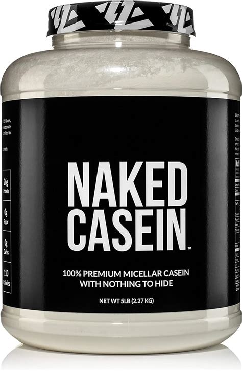 Amazon NAKED Nutrition Naked Casein 5Lb Micellar Casein Protein