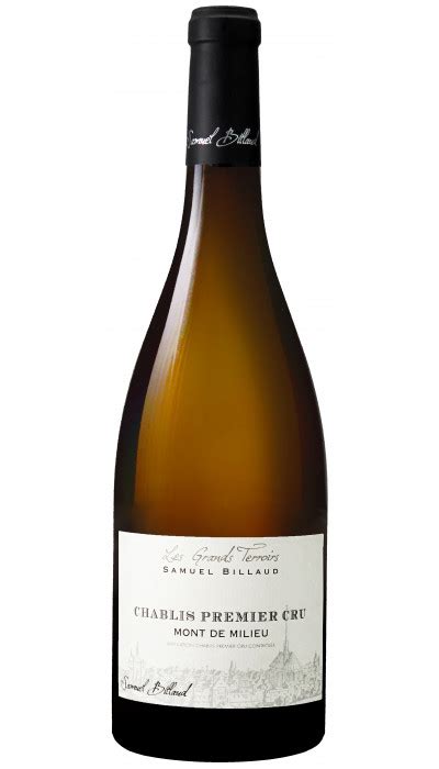 Chablis 1er Cru Mont De Milieu 2020 Domaine Samuel Billaud