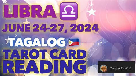 Naging Martyr Si Libra June Libra Tagalog Tarot Card