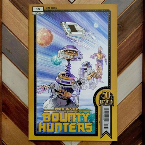 STAR WARS Bounty Hunters 15 NM Marvel 2021 Sprouse STAR TOURS