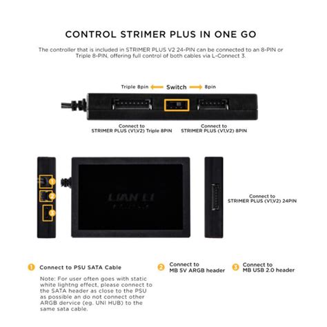 Lian Li Strimer Plus V L Connect Controller Sweetloot