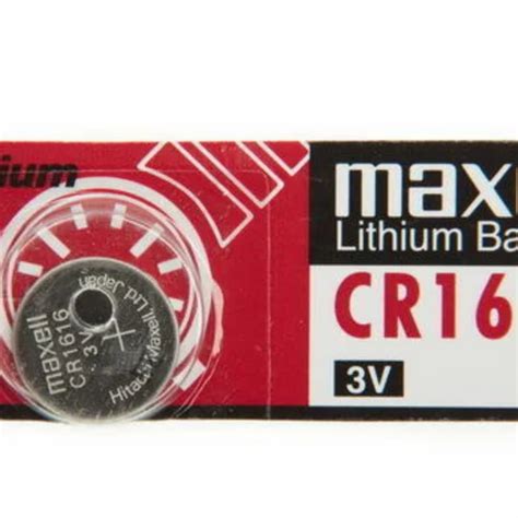 Maxell Cr Lithium Coin Cell Battery Button Type At Piece In