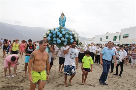 Las Fiestas De La Caleta De Famara Cierran Con Una Gran Afluencia De