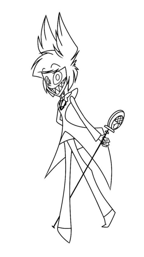 Dibujos De Hazbin Hotel Para Colorear