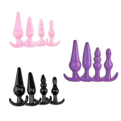 Kit Plug Anal 4 Peças Cupido Do Prazer