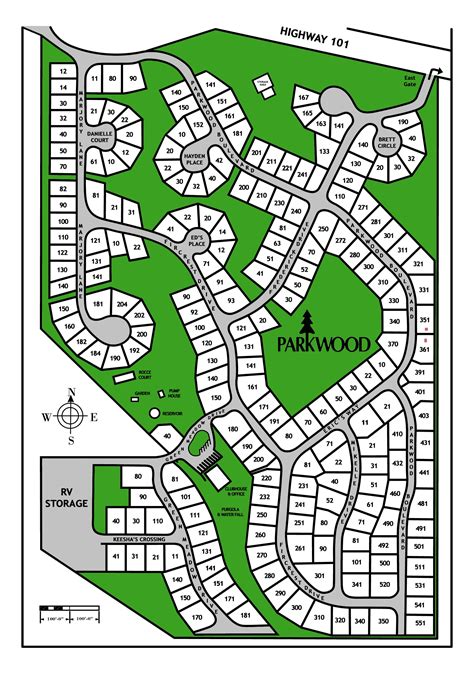 Map of Parkwood Community