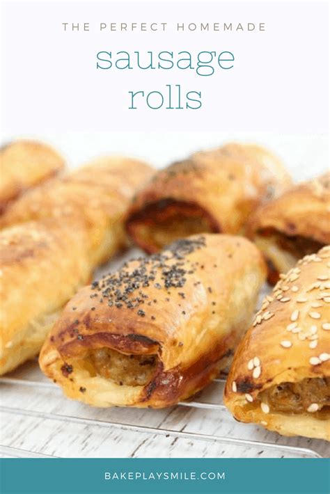 Easy Homemade Sausage Rolls Bake Play Smile
