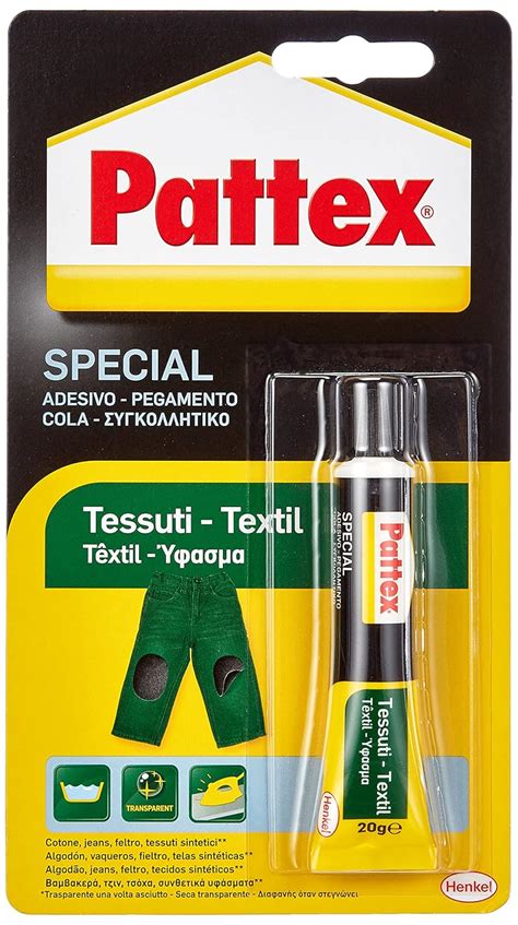 Pattex Pegamento Para Textil Transparente Resiste A Lavados Y