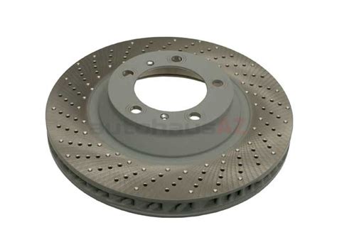 Vne Disc Brake Rotor Front Left Directional Porsche