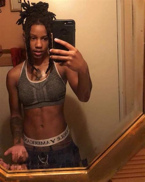 Pin By Big Boy On Beautiful Masc Women Studs With Dreads Stud Girl