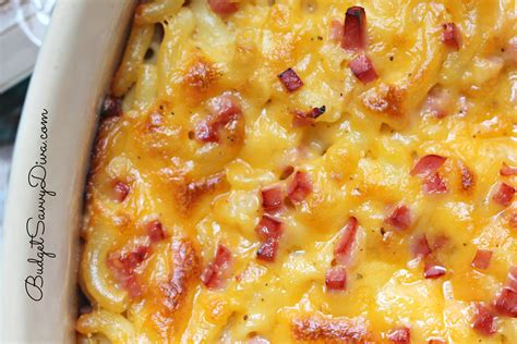 Mac And Cheese With Ham Recipe Budget Savvy Diva