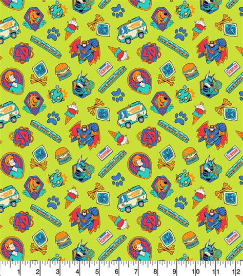 Scooby Doo Icon Toss Cotton Fabric | JOANN