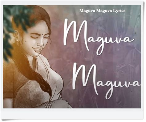 Maguva Maguva Song Lyrics Telugu English Meaning Vakeel Saab