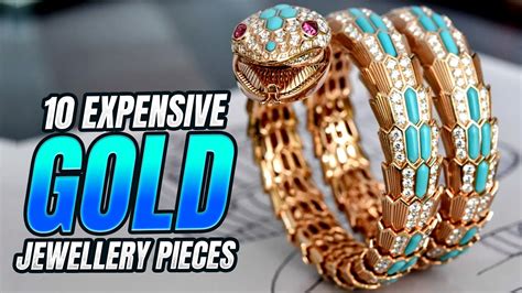 10 Most Expensive Gold Jewellery Pieces Youtube