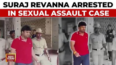 Prajwal Revannas Brother Suraj Arrested For Sex Assault On Jd S