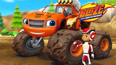 Blaze And The Monster Machines Race Car Trucks For Children Videos