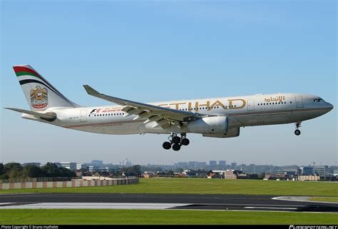 A6 EYH Etihad Airways Airbus A330 243 Photo By Bruno Muthelet ID