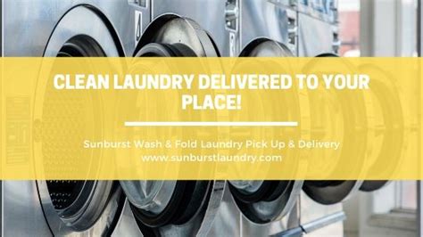 The Benefits From Working With A Commercial Laundry Service Sunburst