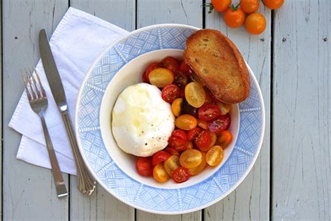 Tomato-Burrata Salad Recipe - No Cook Dinner Recipes