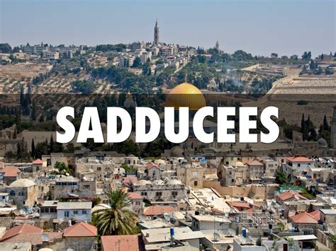 Sadducees by Mary Jean Erb