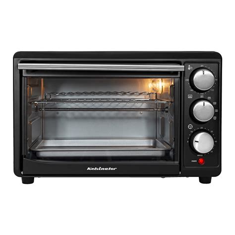 Kelvinator 20L Oven Toaster Griller OTG Black KOTGR00220