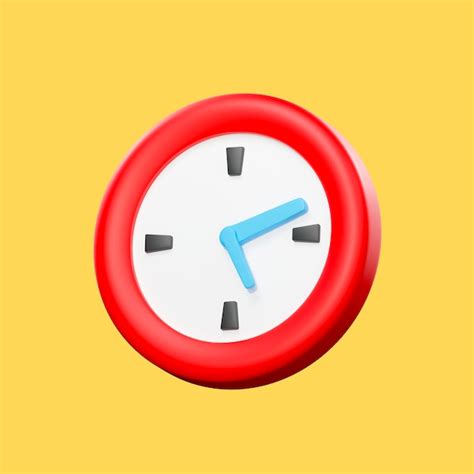 Red Time Icon