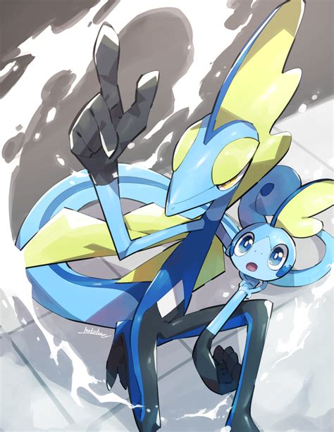 Sobble And Inteleon Pokemon Drawn By Makotoikemu Danbooru