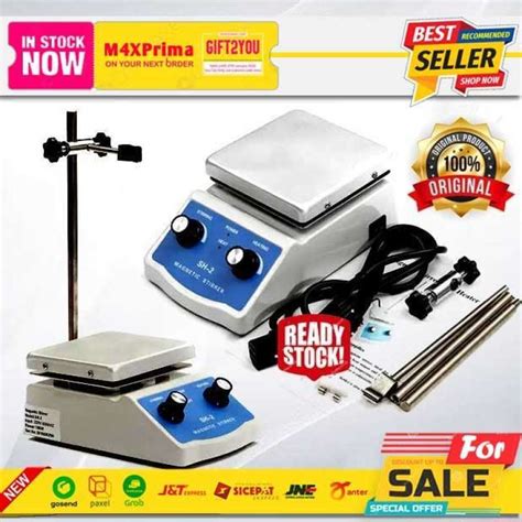 Jual Hot Plate Magnetic Stirrer SH 2 Magnet Stirer Pemutar Lab Hotplate