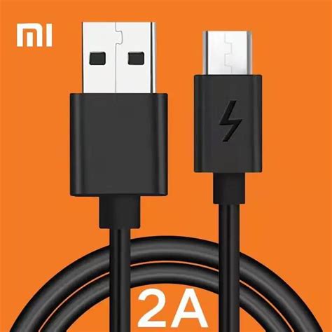 Original Xiaomi Cable Micro USB Cable 2A Fast Charger For Xiaomi Mi 2