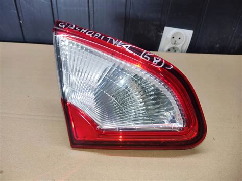 LAMPA W KLAPE KLAPY LEWA NISSAN QASHQAI J10 LIFT B26555BR01A za 150 zł